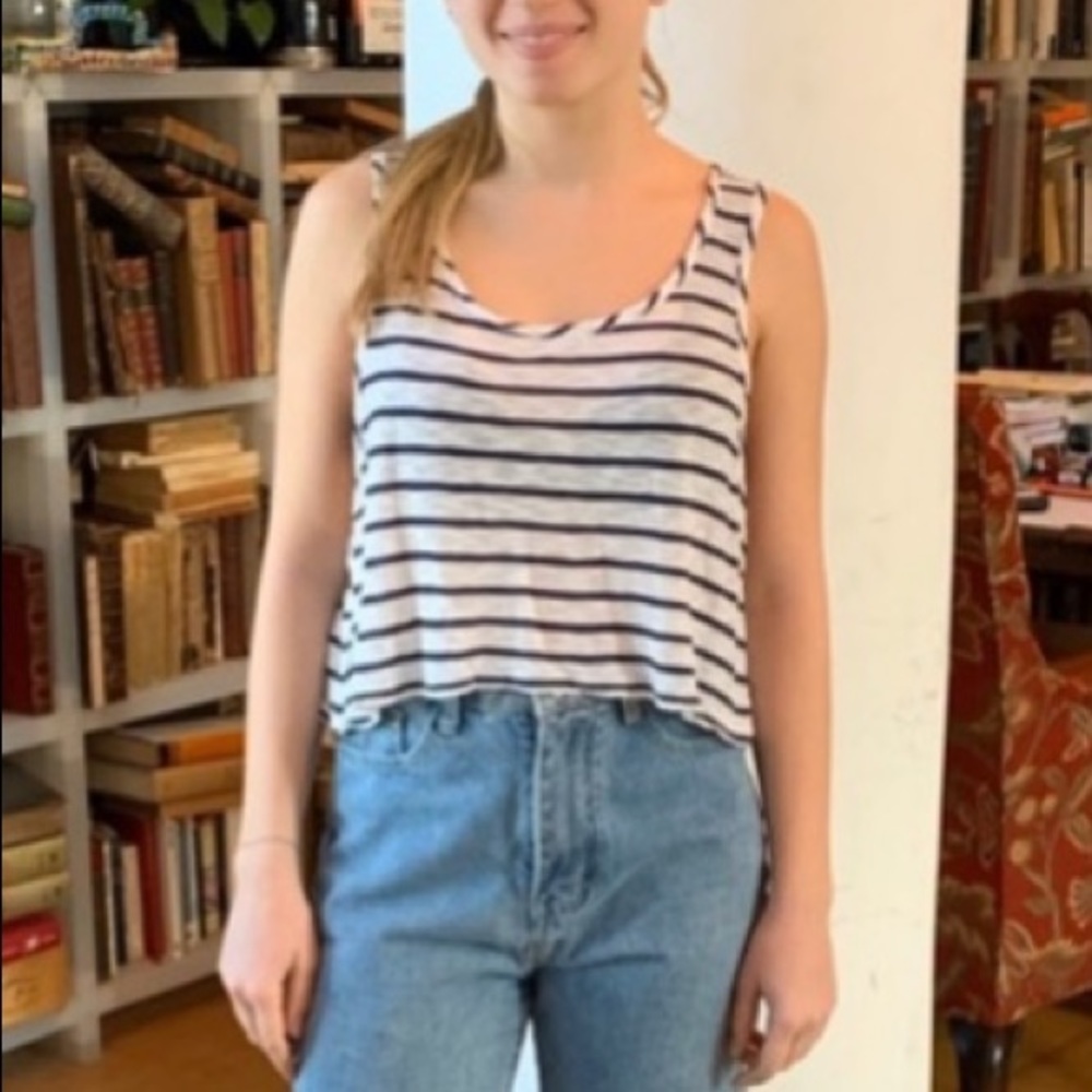 LF Striped Crop Top